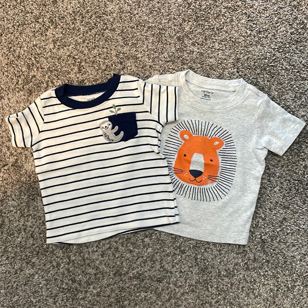 2 Carters Baby Boy Tops
